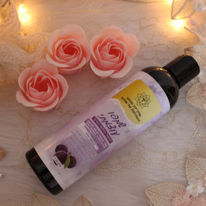 שמפו עוצמתי בניחוח שזיף - עשיר בצמחי מרפא לשיקום העור, בעיות ומחלות עור